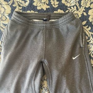 Mens size small Nike gray sweatpants